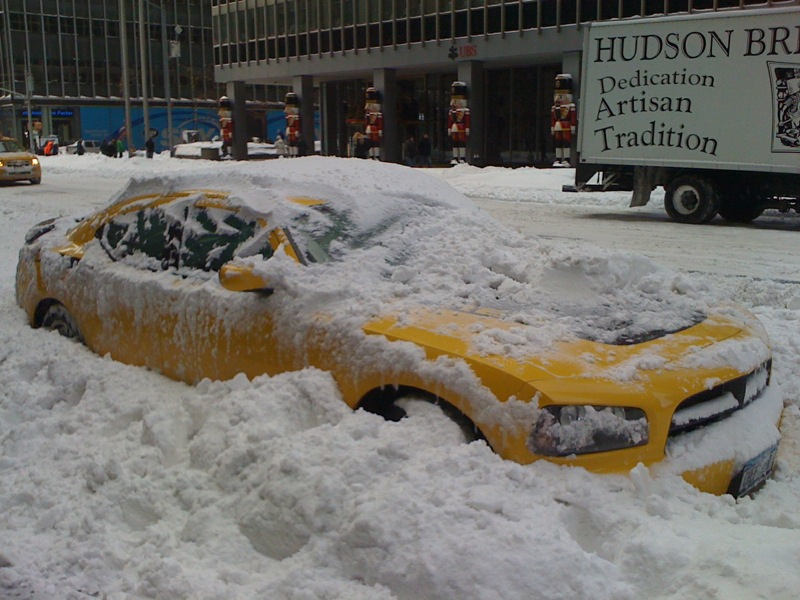 Illustration for article titled The New York City Snowpocalypse In Pictures